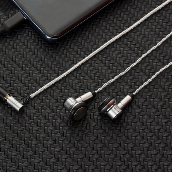 EP05 Earphone 16mm Driver High Resolution 5N High Purity OFC Headset Flat Head Earbuds MMCX Replaceable Cable