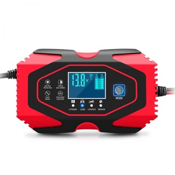 Full Power Auto Stop Car Battery Charger 12V/24V 2...