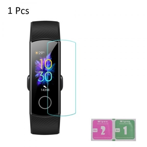 1 Pcs Smart Watch Soft Film for HONOR Band 5 Scree...