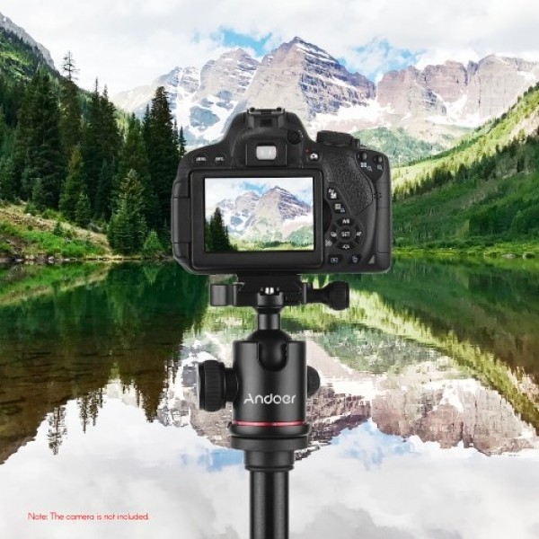 Andoer Aluminum Alloy Tripod Detachable Reversible...