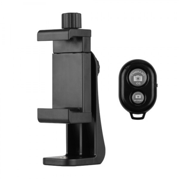 Adjustable Phone Clip ＋ BT Remote Shutter Set Tr...