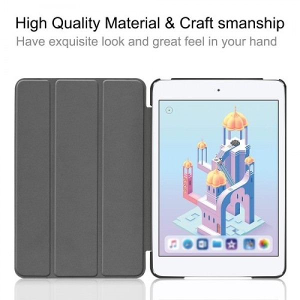 Tablet Cover Slim Light-Weighted Auto Sleep Wake Function Full Screen Display Hassle-Free Operation Case for iPad mini 5/4