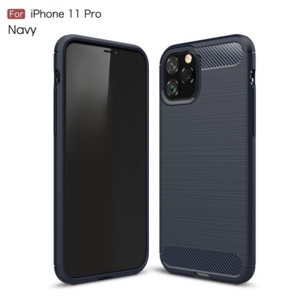 TPU Carbon Fiber Phone Protective Case Non-slip An...