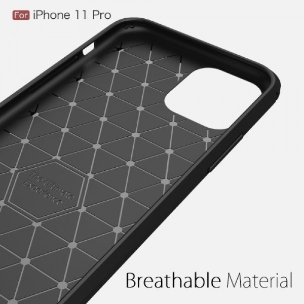 TPU Carbon Fiber Phone Protective Case Non-slip An...