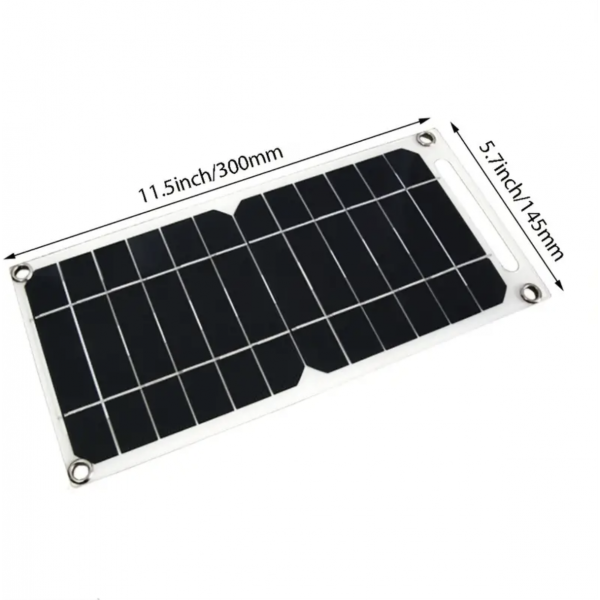 1pc 10W Portable Solar Panel, 5V Solar Plate With ...