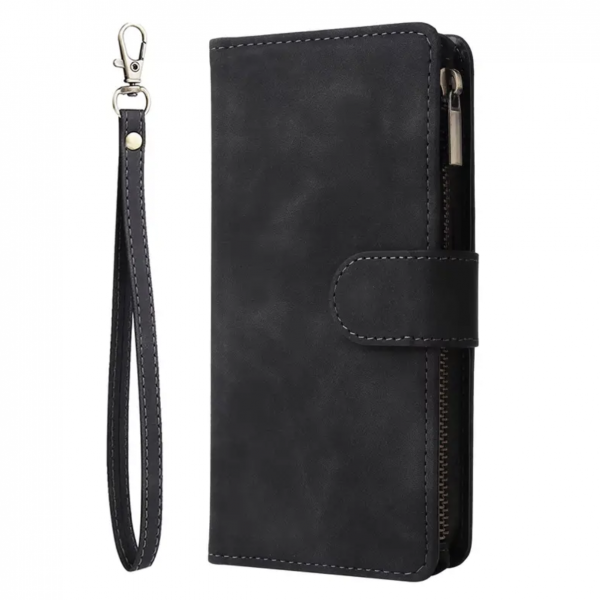 Wallet Zipper Leather Phone Case For,iPhone14 plus